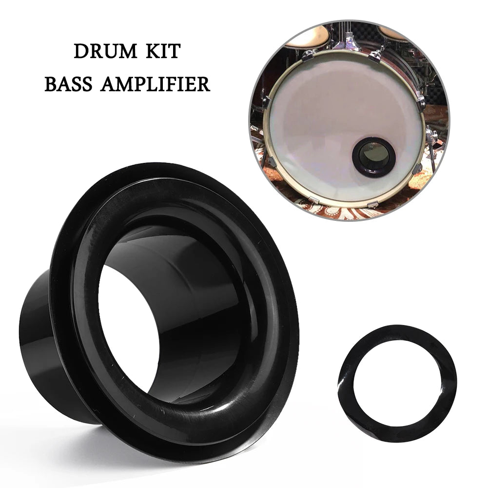 Amplificador de Som para Microfone de Bumbo - Acessório de Proteção para Buraco de Bumbo e Caixa de Som - Acessórios percussão