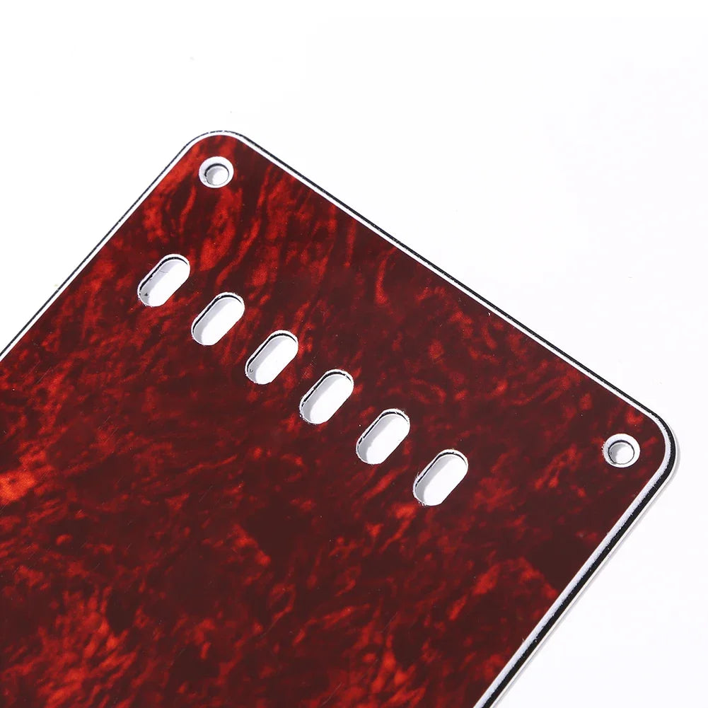 Placa traseira de Tremolo para Guitarra Elétrica com 6 Furos - Acessórios cordas