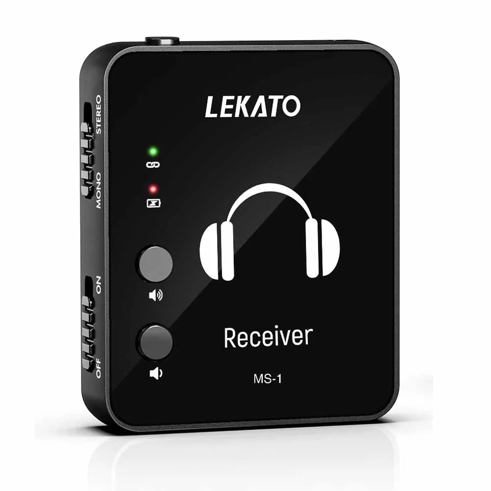 M-WAVE M8 WP-10 Sistema de Transmissão e Recepção sem Fio 2.4G para Monitor de Fone de Ouvido Estéreo/Mono - Gravação e Streaming Musical - Periféricos Acessórios