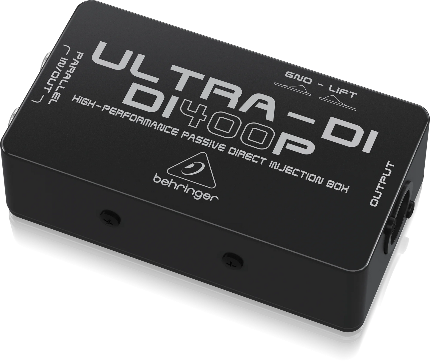 Direct box Behringer Ultra-DI DI400P - Multiuso para Aplicações em Palco e Estúdio - Perifericos
