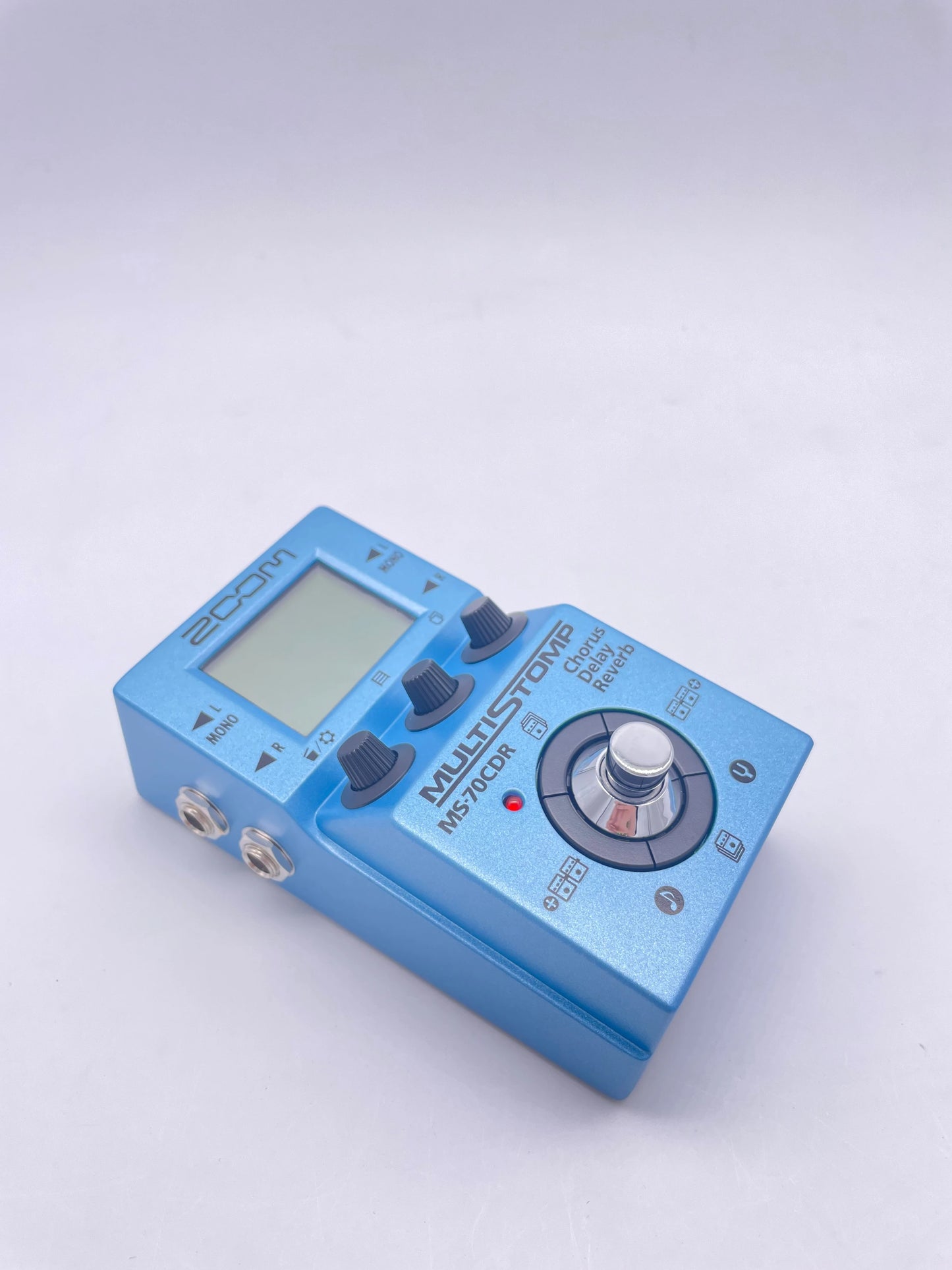 Pedal Multiefeito ZOOM MS-70CDR - Chorus, Delay, Reverb para Guitarra e Baixo - Stompbox Integrado MS50G/MS60B - Pedais