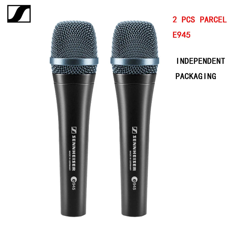 Microfone Profissional Sennheiser e945 - Dinâmico Supercardioide - Microfones