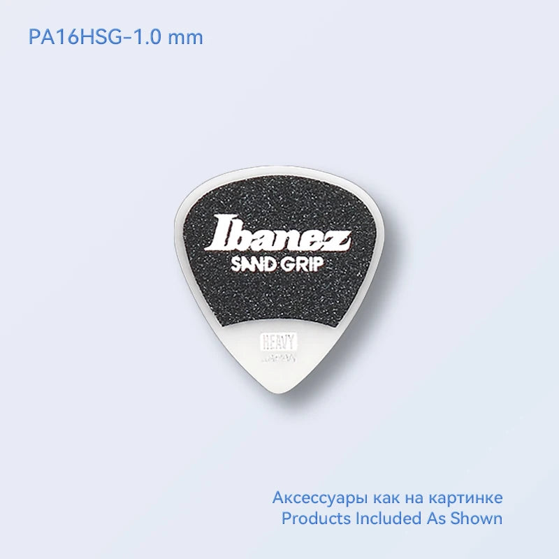 Palhetas de Guitarra Ibanez Grip Wizard Series Sand Grip Antiderrapante 0.8/1.0/1.2mm - Acessórios cordas