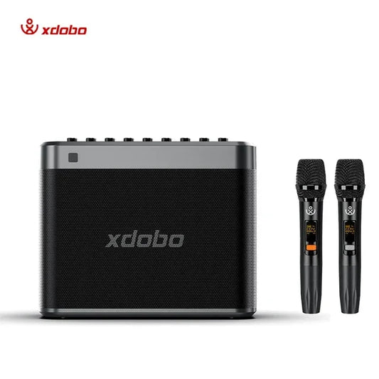 Caixa de Som Bluetooth 200W - Potente, Sem Fio, com Subwoofer, TWS, para Karaokê, Transmissão ao Vivo e Portátil para Exterior - Áudio e Gravação