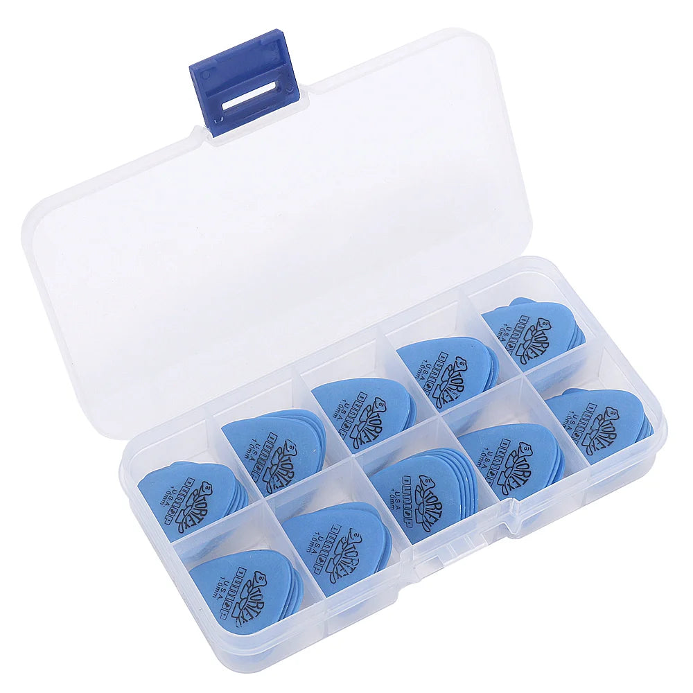 Box 50-100 Unidades Palhetas Dunlop Tortex 0,5mm a 1,14mm - Acessórios cordas
