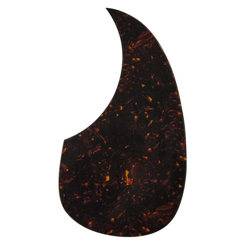 Pickguard Personalizado Pleroo - Borda Chanfrada Elegante, Formato Gota e Multicores para Guitarra Acústica - Acessórios cordas