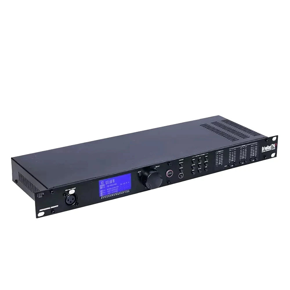 Processador de Áudio PA2 - 2 Entradas e 6 Saídas, Software Original, Driver Profissional para Rack e Processador de Caixa de Som - Periféricos