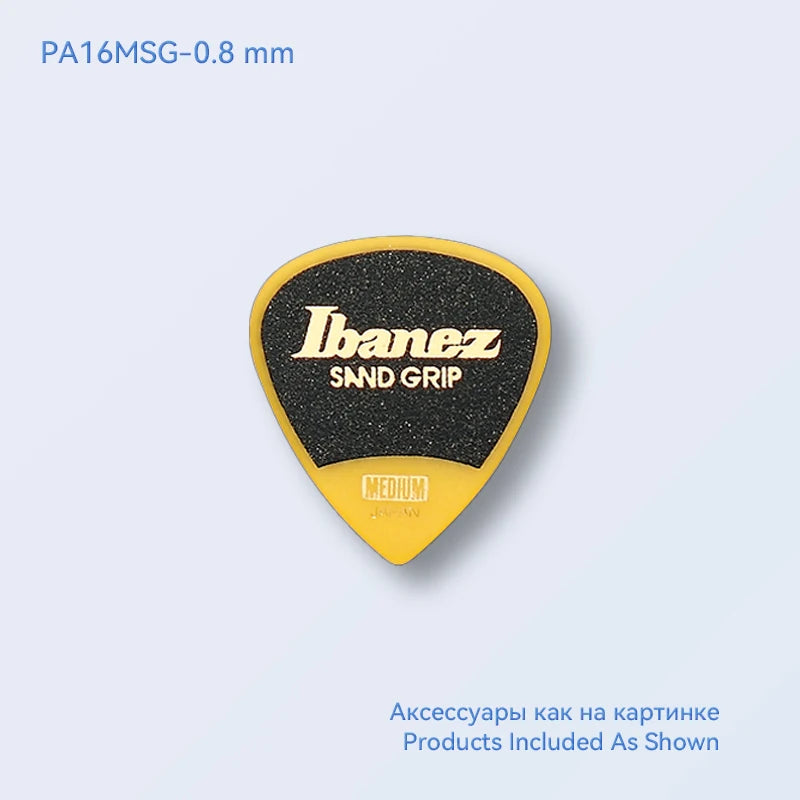 Palhetas de Guitarra Ibanez Grip Wizard Series Sand Grip Antiderrapante 0.8/1.0/1.2mm - Acessórios cordas