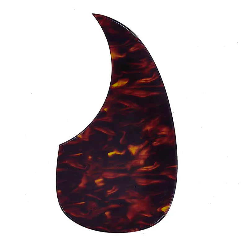 Pickguard Personalizado Pleroo - Borda Chanfrada Elegante, Formato Gota e Multicores para Guitarra Acústica - Acessórios cordas