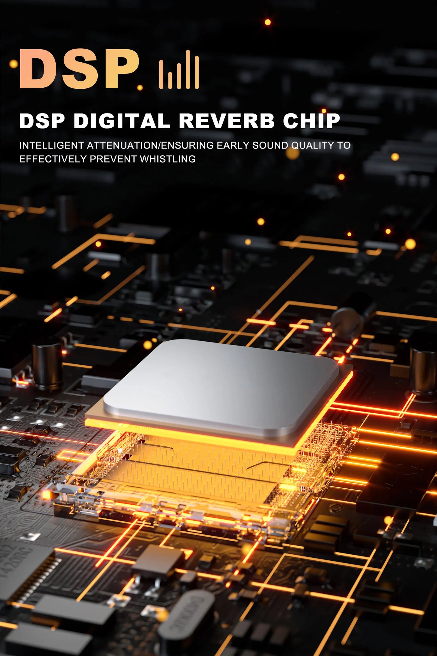 Processador Digital Multi-Efeito Profissional XGES-160 - Reverberação com 99 Efeitos, Processador de Áudio DSP, Multi-Efeito e Equalizador - Periféricos