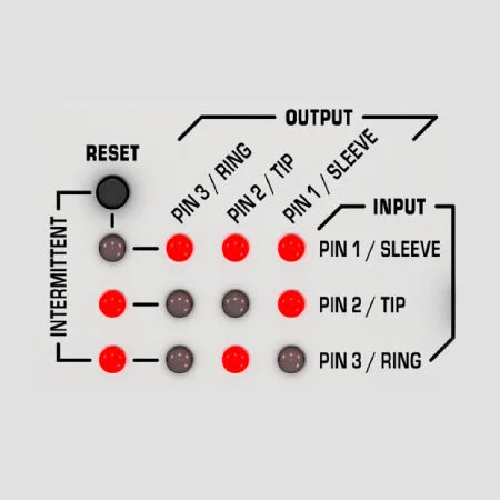 Testador de Cabos 6 em 1 Behringer CT100 - Portátil com Clipe para Cinto - Periféricos acessórios auxiliares