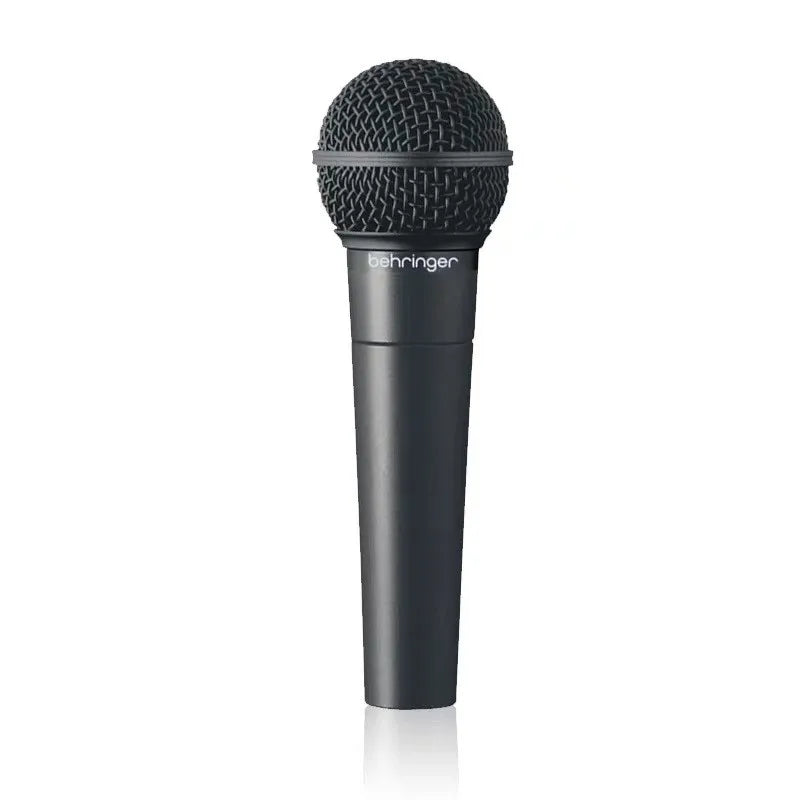 Microfone Vocal Dinâmico Behringer XM8500 Cardióide - Karaoke, Microfone Portátil para Performers e Entusiastas de Gravação em Casa - Microfones