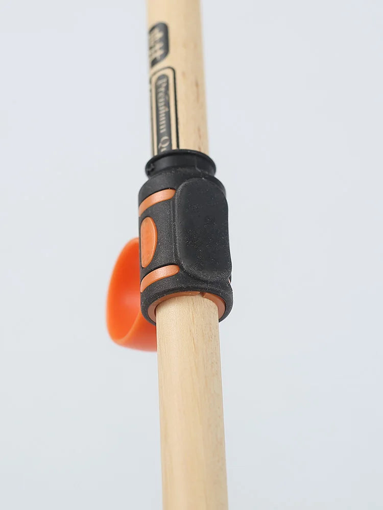 Par de Acessórios Antiderrapantes de Silicone para Baquetas - Treinador de Baquetas para Iniciantes, Compatível com Baquetas 5A/7A - Acessórios Percussão