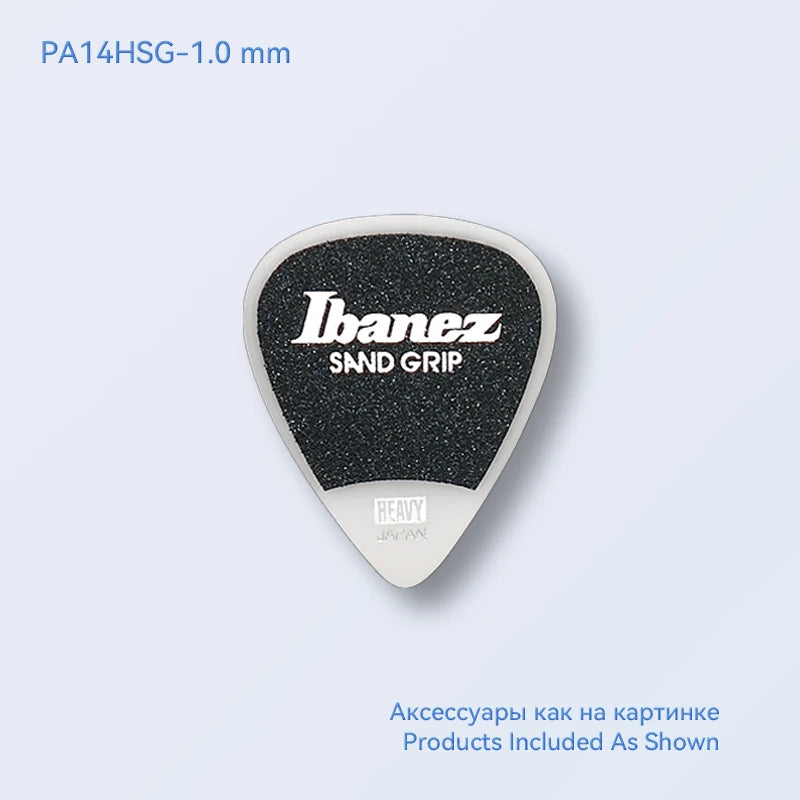 Palhetas de Guitarra Ibanez Grip Wizard Series Sand Grip Antiderrapante 0.8/1.0/1.2mm - Acessórios cordas