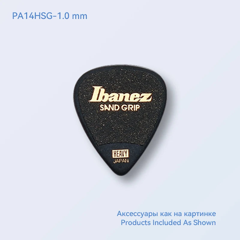 Palhetas de Guitarra Ibanez Grip Wizard Series Sand Grip Antiderrapante 0.8/1.0/1.2mm - Acessórios cordas