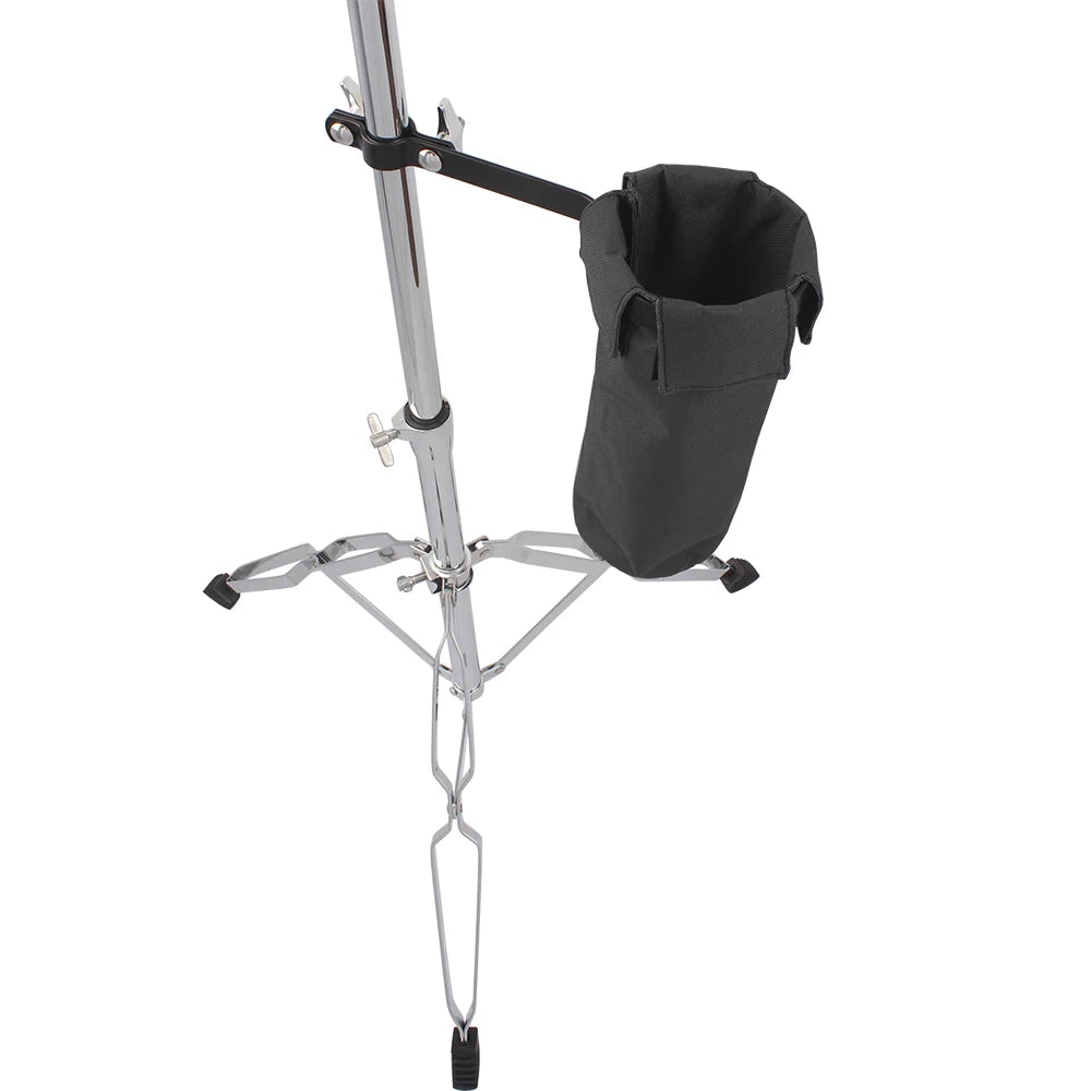 Bolsa Suporte para Baquetas de Bateria Case Cilíndrica Preta 600D Oxford - Acessórios Percussão