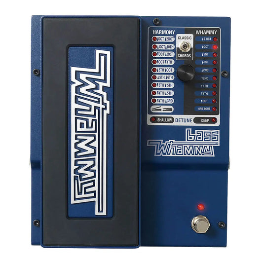 Pedal BASS Whammy V5 Digitech - Efeito lendário de Pitch Shifting para Baixo - Pedais
