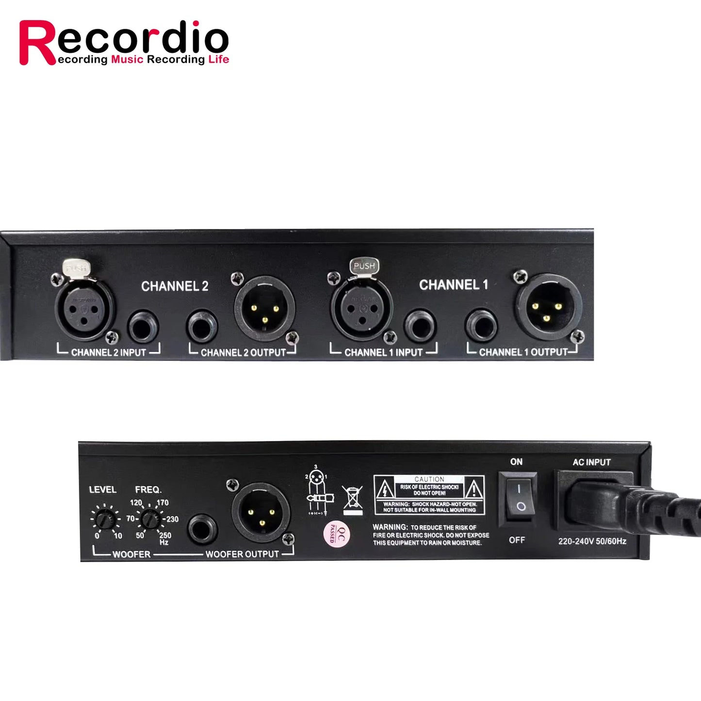 Processador de Áudio, Potência e Equalizador Gráfico Digital Ativo Balanceado Duplo GAX-EQ215S+ - 15 Bandas - Periféricos